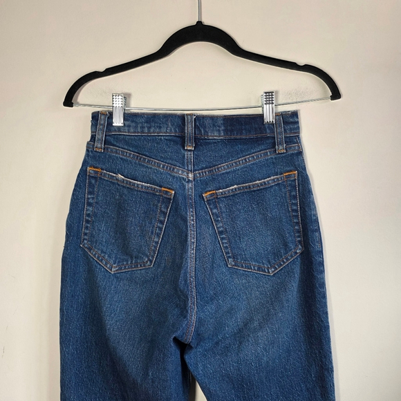 Abercrombie & Fitch 90s Straight Ultra High Rise Jeans Size 25 Curve Love - Picture 6 of 10